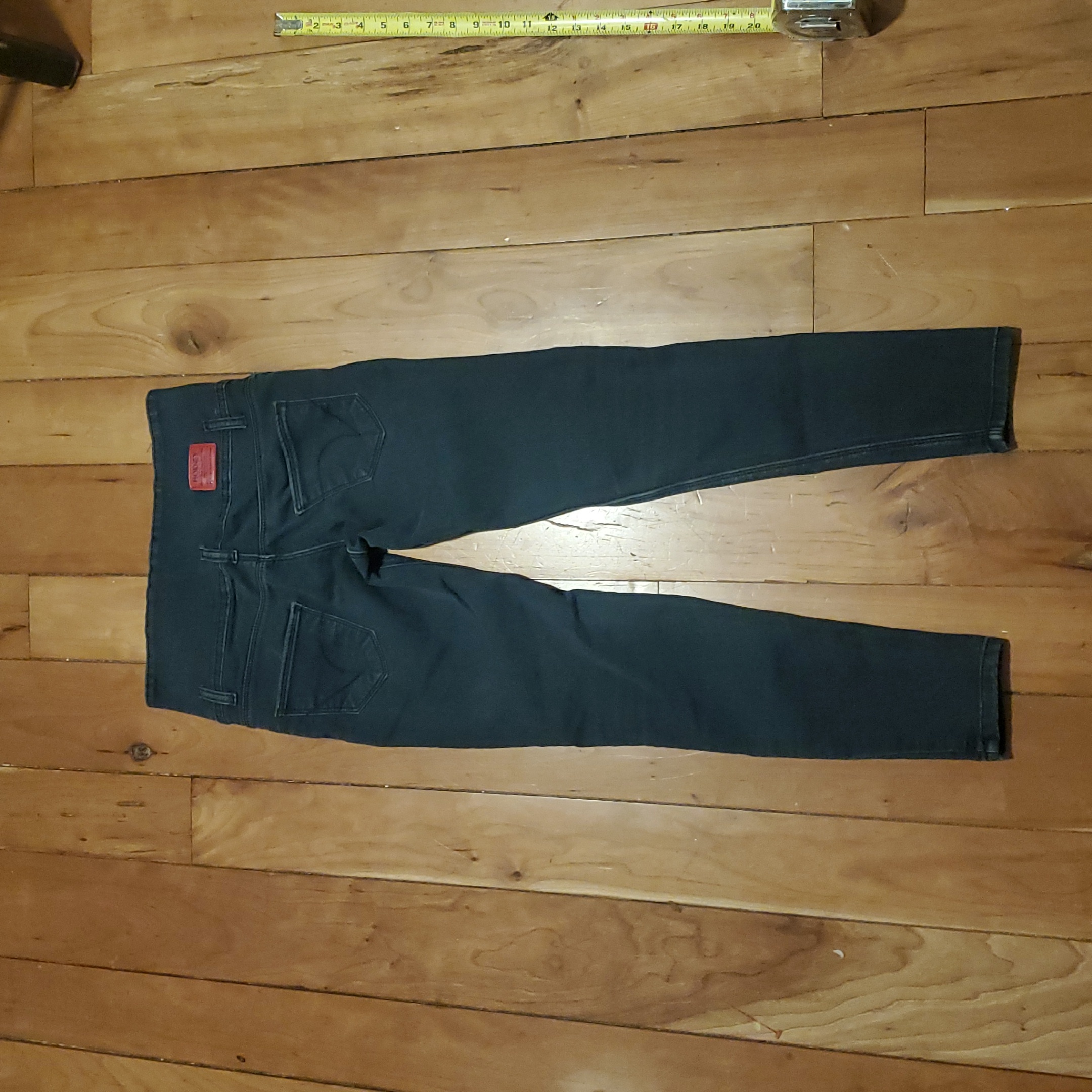 Mystery Jeans High-Rise Deep Blue Women's Stretch Jeans Size 28